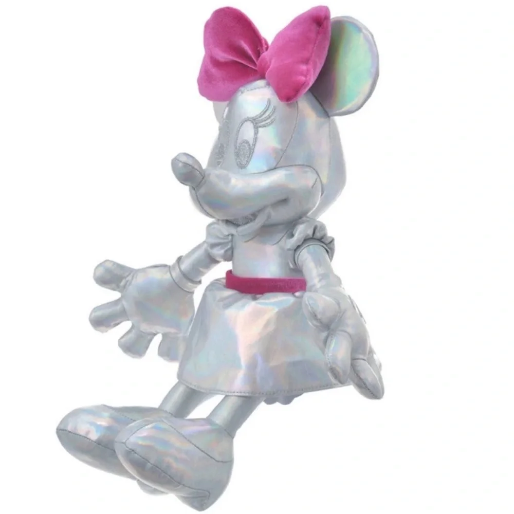 🇺🇸FIRM PRICE🇺🇸 Minnie Mouse Plush toy Shiny The Disney100 Platinum